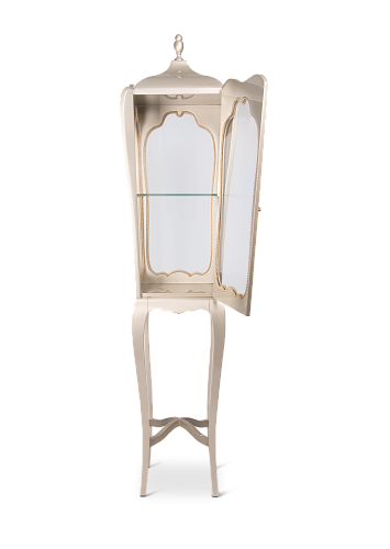 Empire Slim Cream Display Showcase