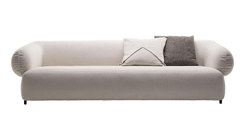 Carol Light Gray 3-Seater Artisan Sofa