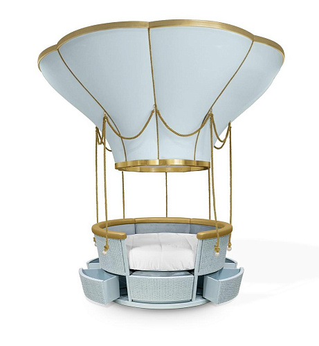 Balloon Blue Kids Bed