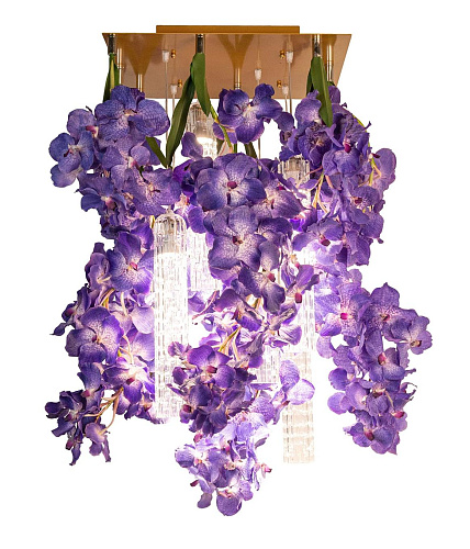 Vanda Square Artisan Chandelier