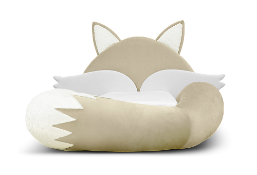 Fox Cream Kids Bed