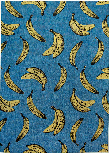 California Blue Flatweave Rug
