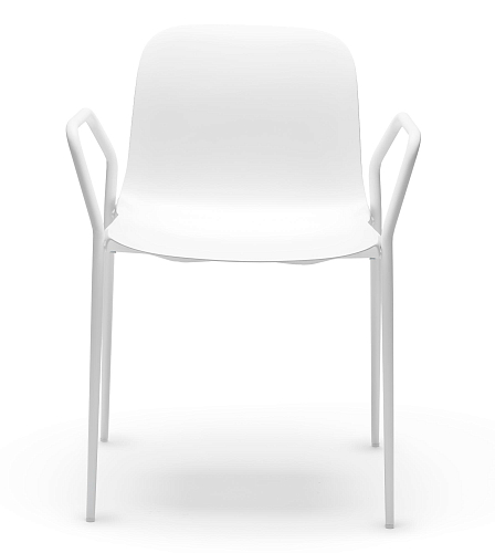 White Dogo P Chair Set of 2