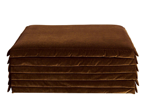 Blog Brown Handcrafted Pouf