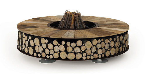 Wood Outdoor Fire Pit