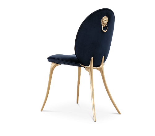 Solara Blue Designer Chair