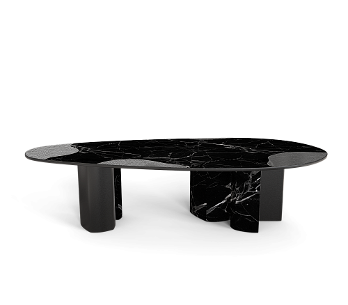Marble & Onyx Luxe Dining Table