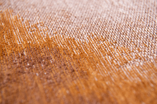 Classic Chestnut Brown Round Rug