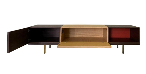Swing Two-Tone Italian TV Stand