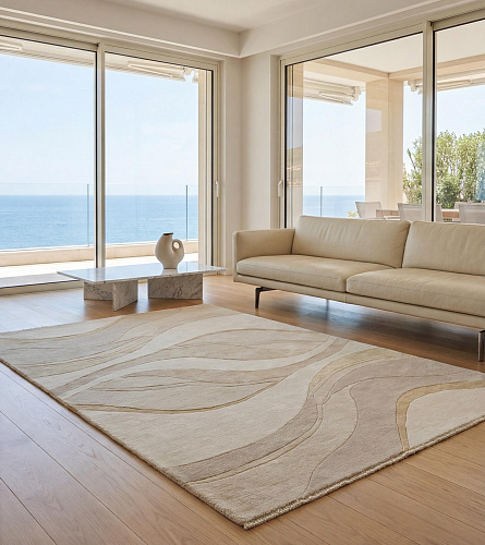 Sand Waves Luxury Rug