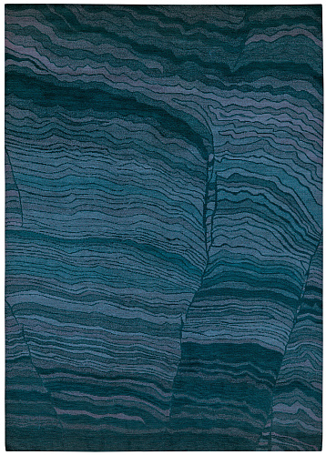 Hindukush Blue Hand-woven Luxury Rug
