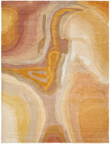 Amber Marble Handwoven Rug