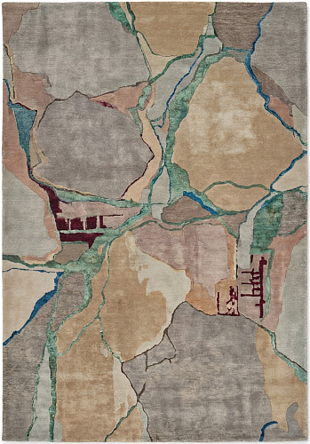 Tectonic Veins Heritage Rug