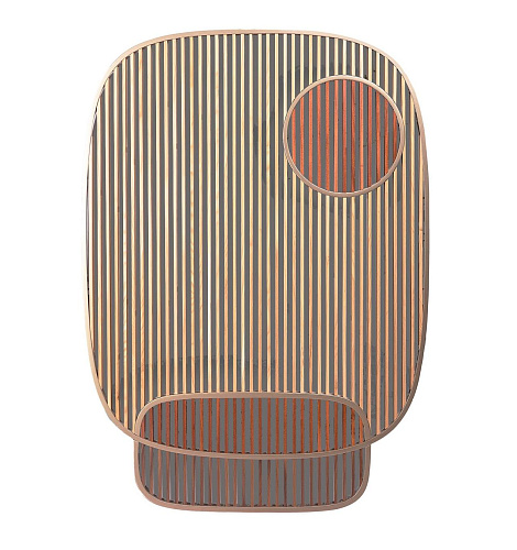Sculptural Wall Mirror