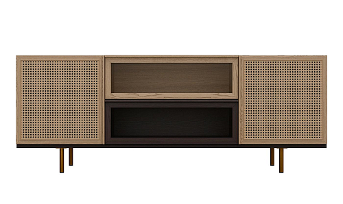 Ash Wood Italian Sideboard