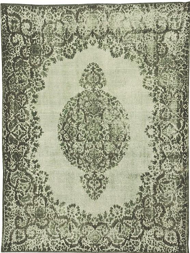 Green Vintage Luxury Rug