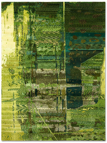 Ice Hand-Knotted Wool / Silk Rug