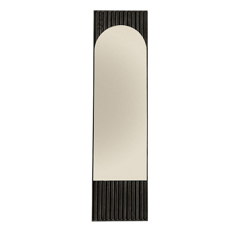 Tutto Sesto Black Italian Crafted Floor Mirror