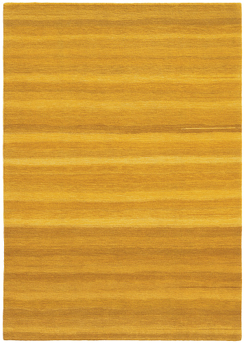 Gold Striped Hand-woven Luxury Rug