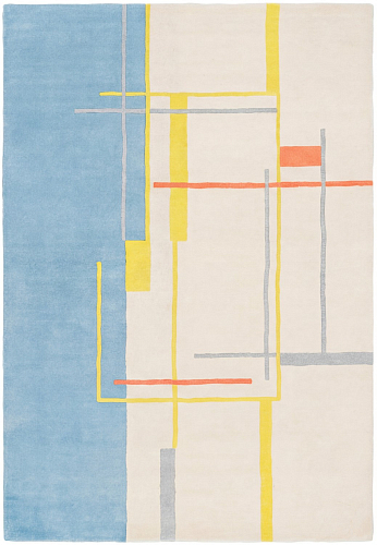 Linear Atlas Handwoven Rug