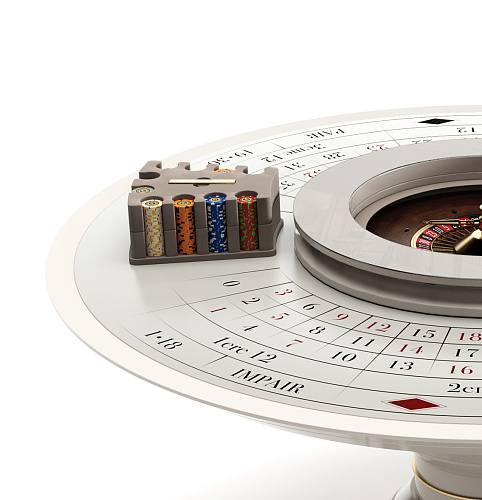Convivium Imperial Round Roulette Table
