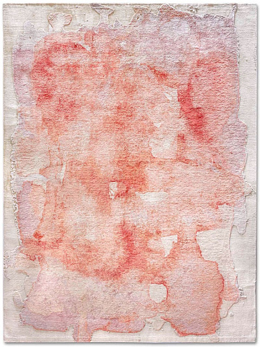 Mono Rose Luxury Hand-Woven Rug