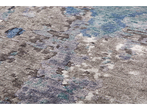 Abstract Luxury Bamboo Silk Rug
