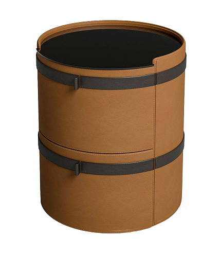 Circular Elegance Nightstand