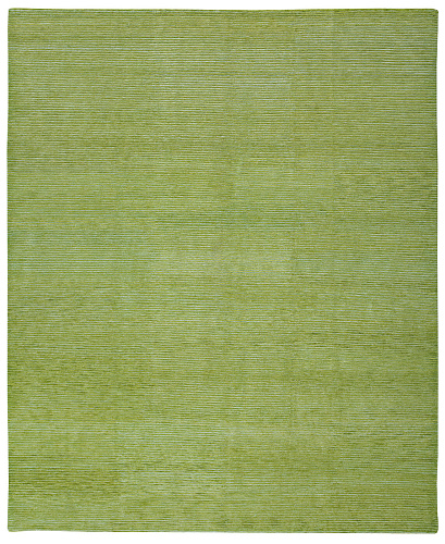 Full Deep Green Hand-woven Luxury Rug