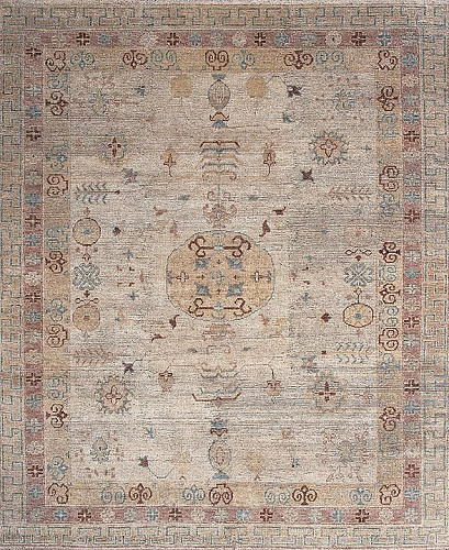Khotan Handwoven Wool Luxury Rug
