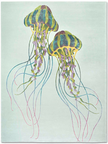 Jellyfish Handmade Luxury Rug