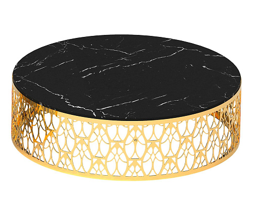 Cabaret Gold Accent Coffee Table