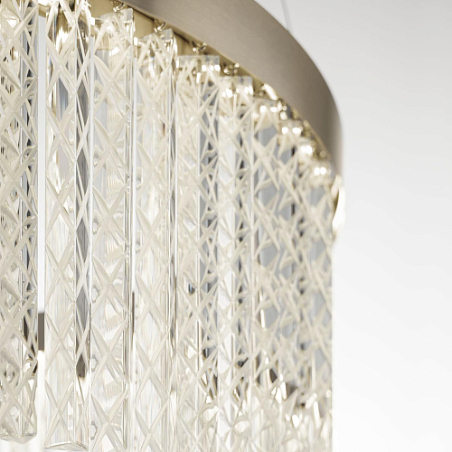 Hand-Engraved Triedro Crystal Chandelier