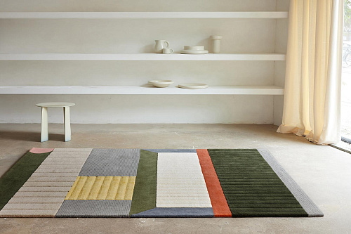 Cairn Brick Handwoven Wool Rug