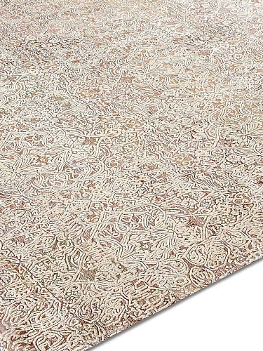 Ferahan Splash Hand-Woven Exquisite Rug
