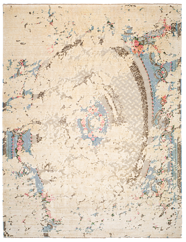 Savonnerie Luxury Hand-Knotted Rug