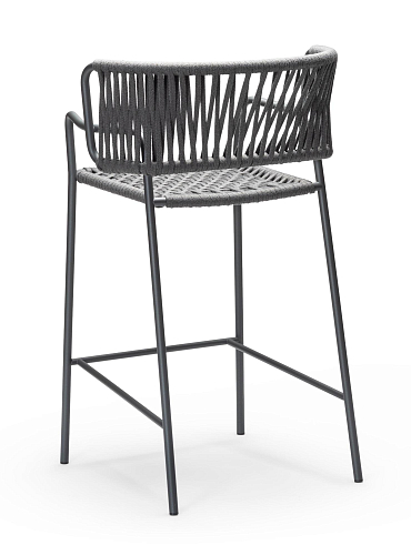 Klot Gray Bar Stool