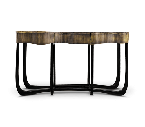 Serpentine Patina Luxe Console