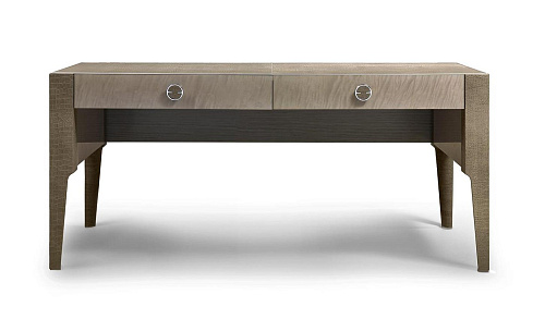 Writing Desk with Leather Legs