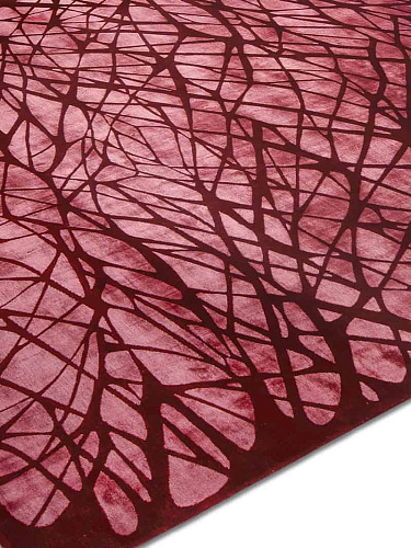 Dresden Red Luxury Hand-Woven Rug
