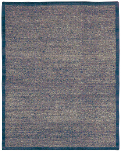 Border Blue Luxury Hand-woven Rug