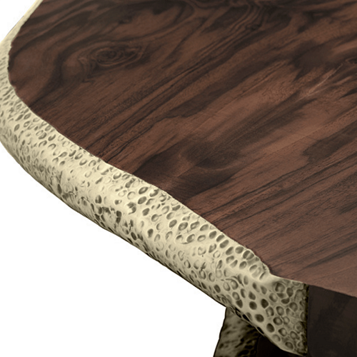 Baltic Amber Glow Center Table