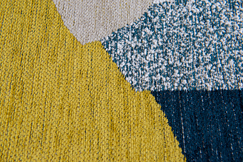 Playful Nature-Inspired Round Rug