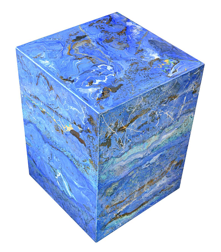 Ultramarine Artisanal Side Table