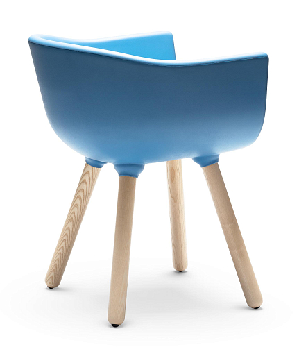 Blue Tulip Chair