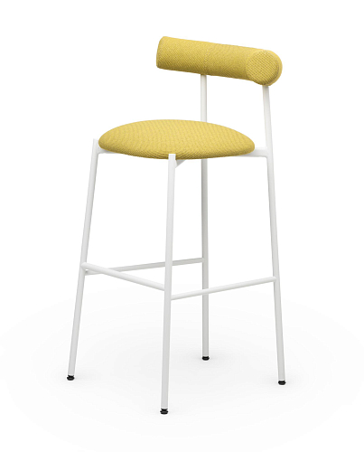 Pampa Yellow Bar Stool