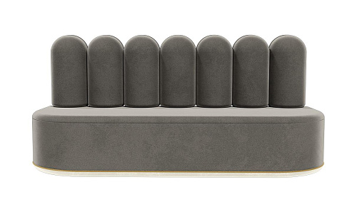 Fluffy Cloud II Grey Sofa