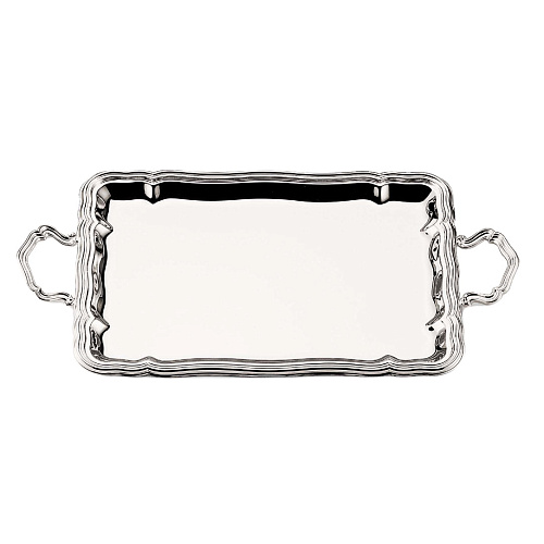 700 Silver-Plated Tray With Handles