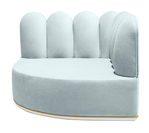 Fluffy Cloud Blue Sofa