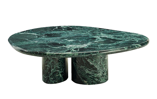 Cloud Green Marble Handcrafted Coffee Table